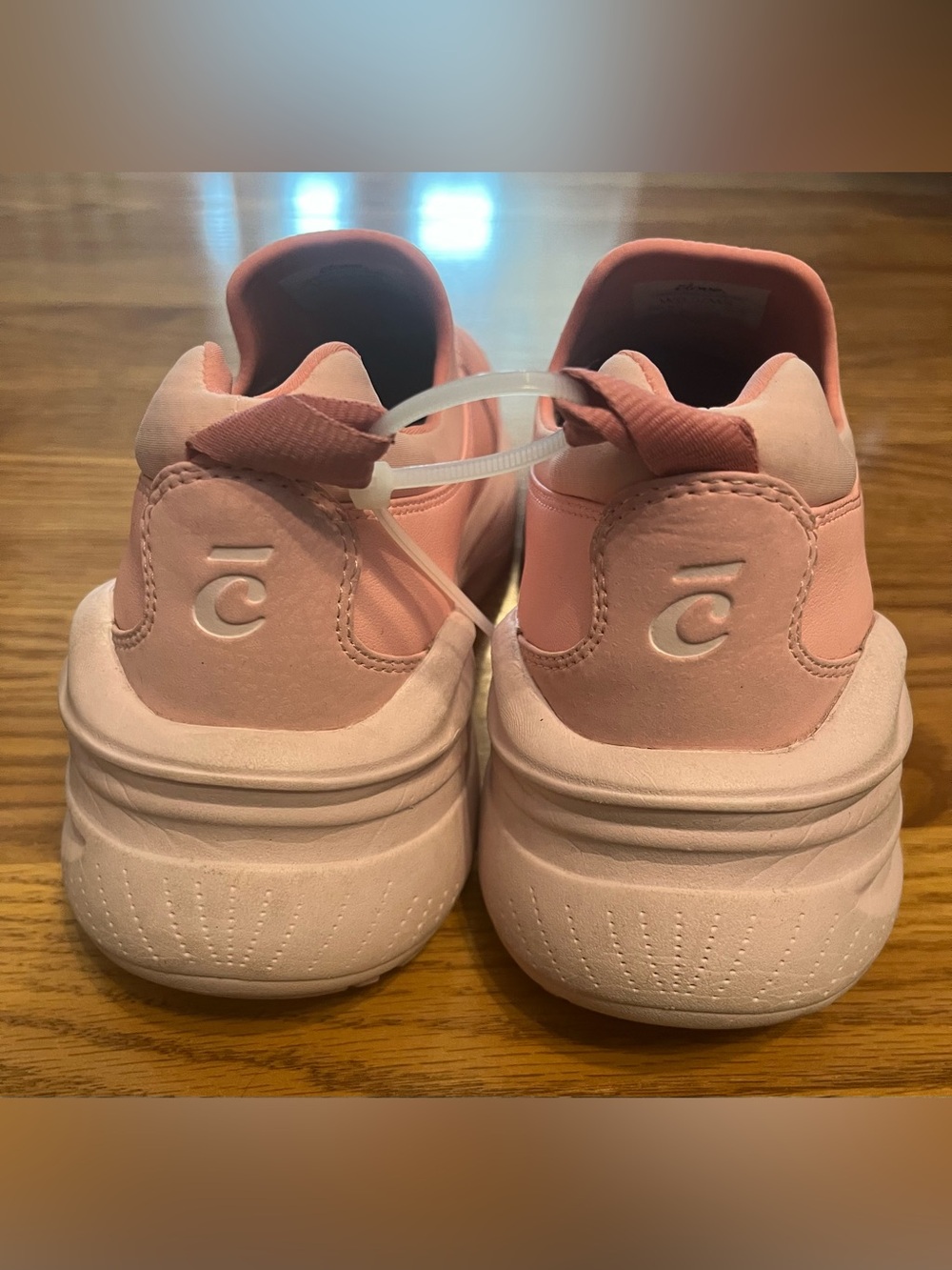 Clove Ona Limited Edition Pink Slip-On Cushioned Platform Sneakers for Women - Picture 4 of 9